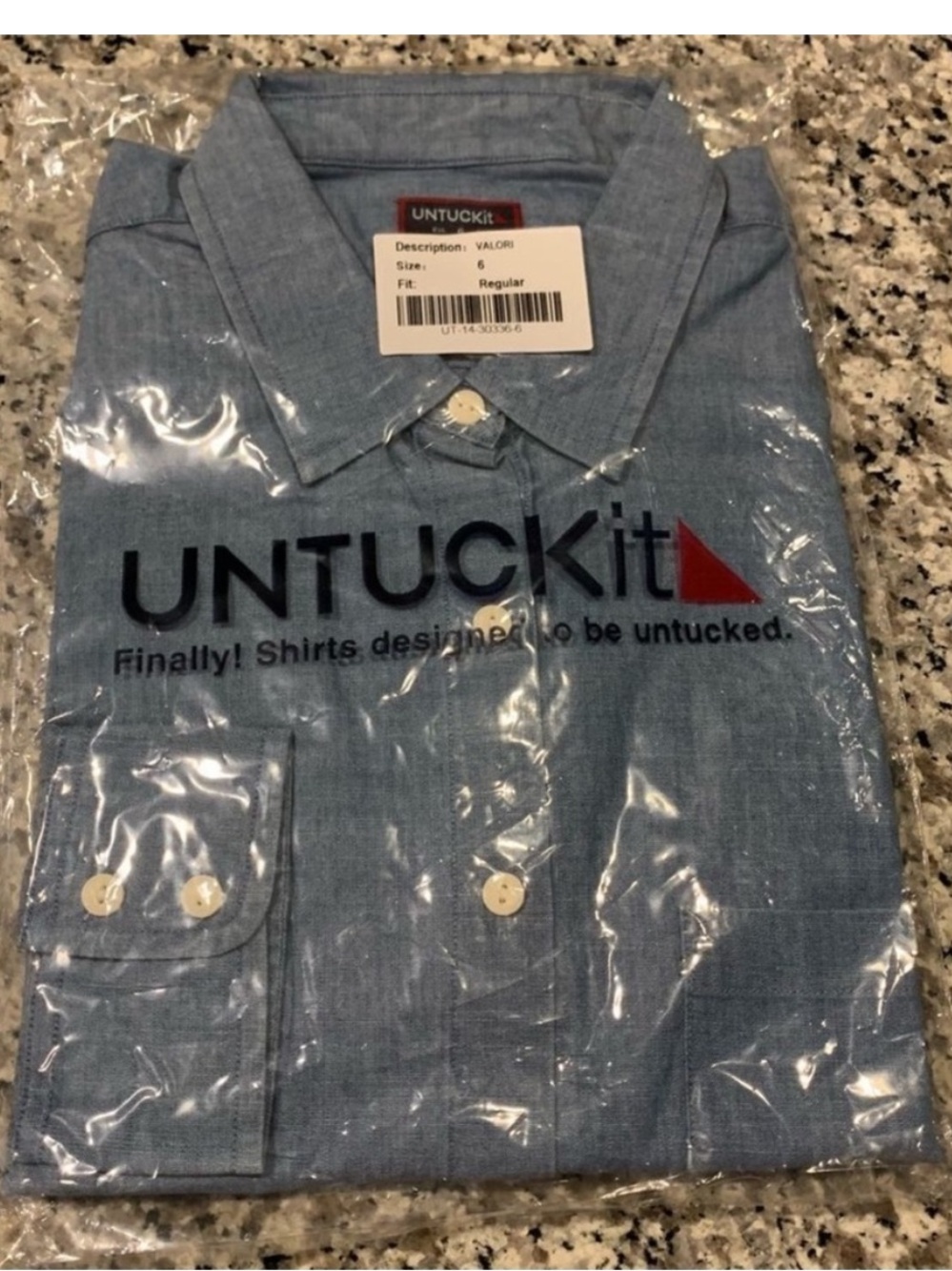 Untuckit denim shirt long sleeve - Picture 8 of 10